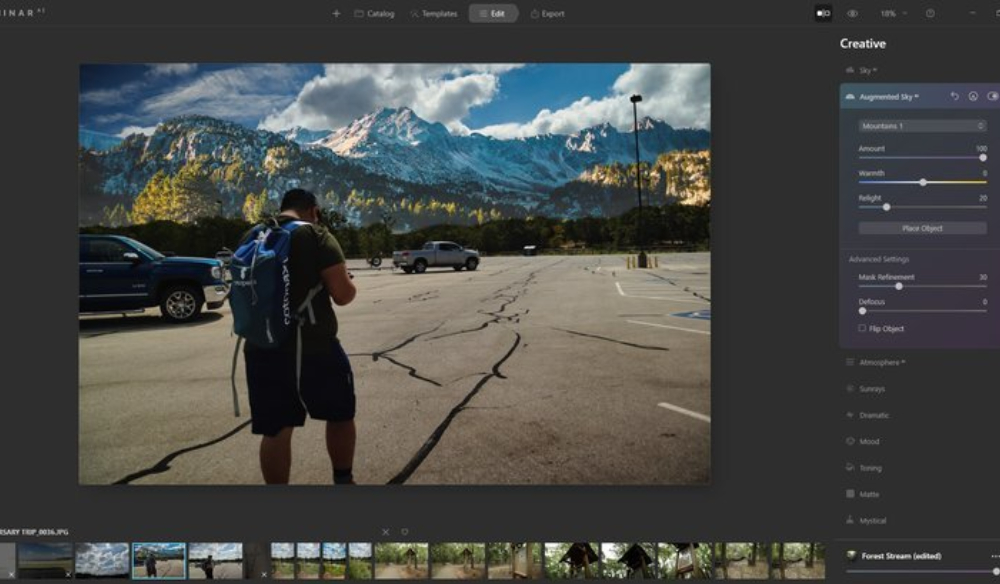 online AI photo editor
