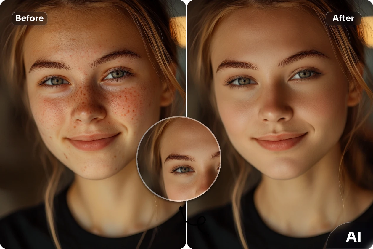 AI fashion retouching tool