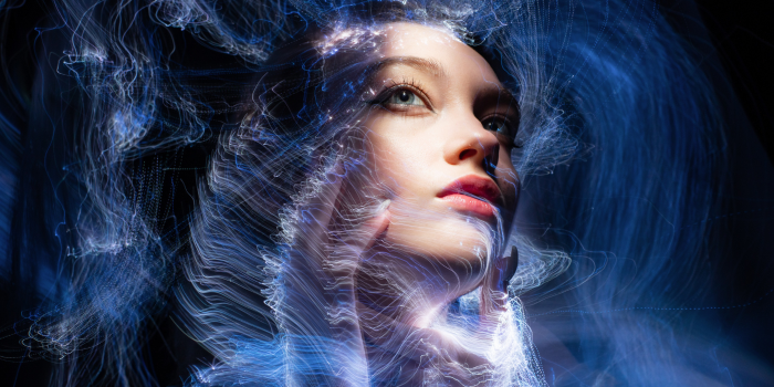 AI skin retouching