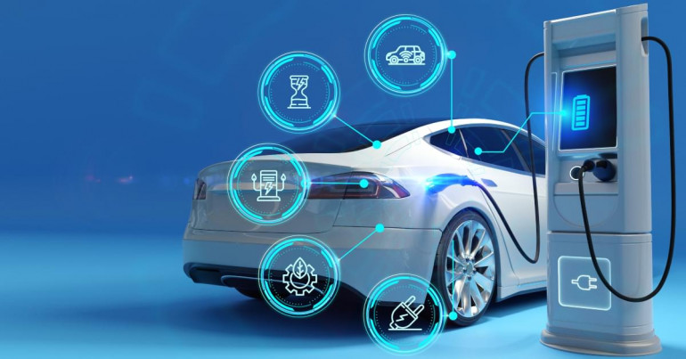 solar-powered EV charging