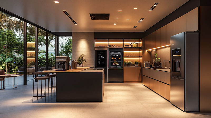 AI-Powered Kitchen Display Systems for Smart Homes